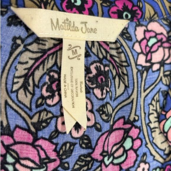 Matilda Jane Medium High Low Paisley Dress-Tunic - Picture 5 of 8